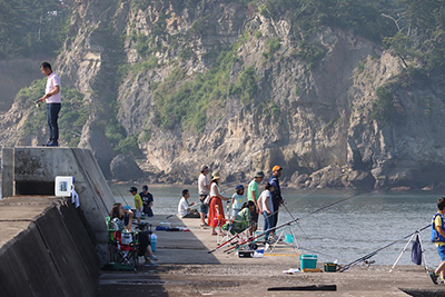 東松島市復興釣り大会