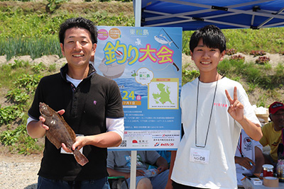東松島市復興釣り大会